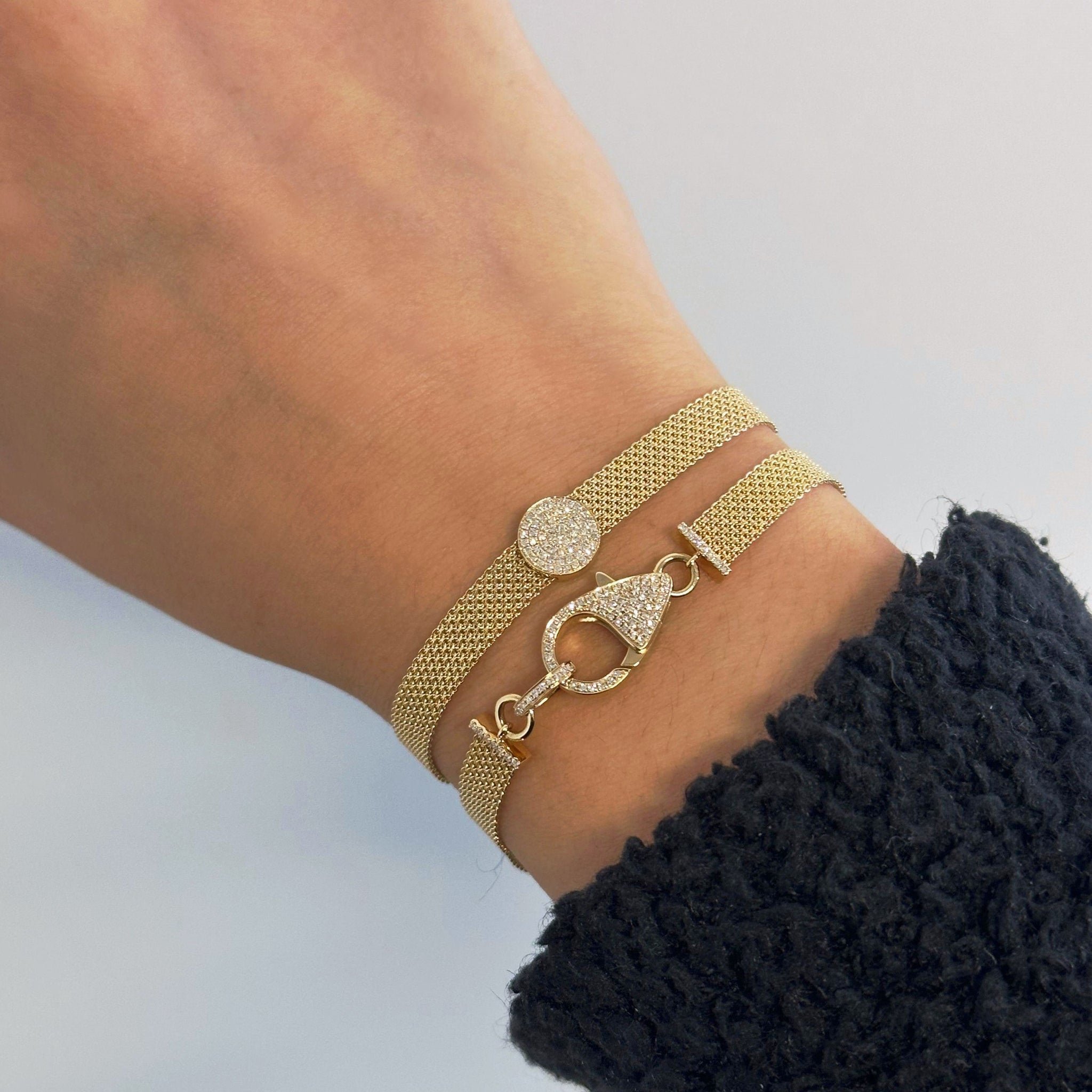 Mesh retailer Circle Bracelet